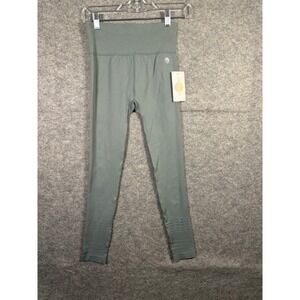 Body & Sol Teal Seamless High-Waisted‎ Leggings Activewear Yoga Pants